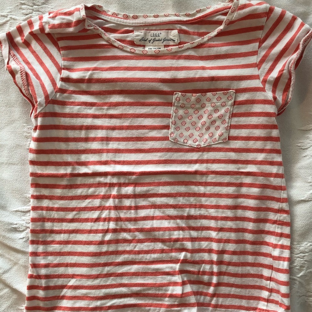 Girls shirt sleeve T-shirt